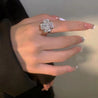 Bague Anti-Stress Fleur 3D – Cuivre Argenté Ajustable "EZE" Mara Bijoux