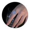 Bague Anti-Stress Fleur 3D – Cuivre Argenté Ajustable "EZE" Mara Bijoux