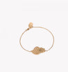 Bracelet Cœur de Viana en Acier Inoxydable Doré – Symbole du Folklore Portugais – Réglable + Écrin Offert "Coeur De Viana" - Mara Bijoux