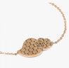 Bracelet Cœur de Viana en Acier Inoxydable Doré – Symbole du Folklore Portugais – Réglable + Écrin Offert "Coeur De Viana" - Mara Bijoux