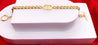 Bracelet Grosse Maille Dorée – Fermoir T & Médaillon Ovale Acier Inoxydable "Kerensa" Mara Bijoux