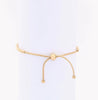 Bracelet "Mãe" Nacré en Acier Inoxydable Doré – Réglage Coulissant + Écrin Offert "Mãe Rond Nacré" - Mara Bijoux