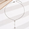 Collier Trois Cœurs en Acier Inoxydable Argenté – Bijou Femme Fin et Élégant 40+5 cm avec Écrin Cadeau Offert "Glamour" Mara Bijoux