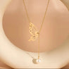 Collier Papillon Doré & Perle Nacrée – Écrin Offert "butterfly" Mara Bijoux