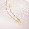 Collier Trèfles Doré – Acier Premium | Écrin Offert "Verena" Mara Bijoux