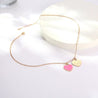 Collier Cœur Rose – Forever Love Or Rose "Menny" Mara Bijoux