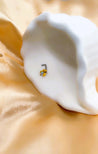 Piercing Nez Doré Étoile & Strass Bleu – Écrin Offert "Tara Doré" Mara Bijoux